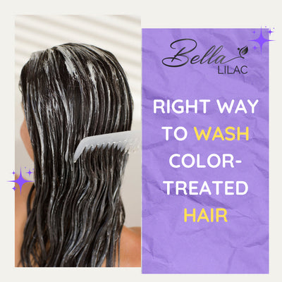 Wash Color-Treated Hair