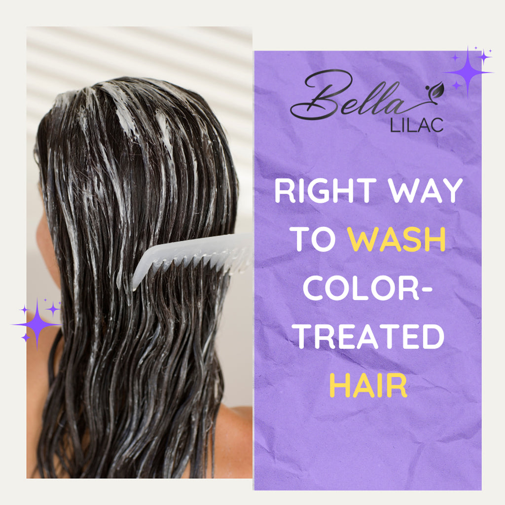 Wash Color-Treated Hair
