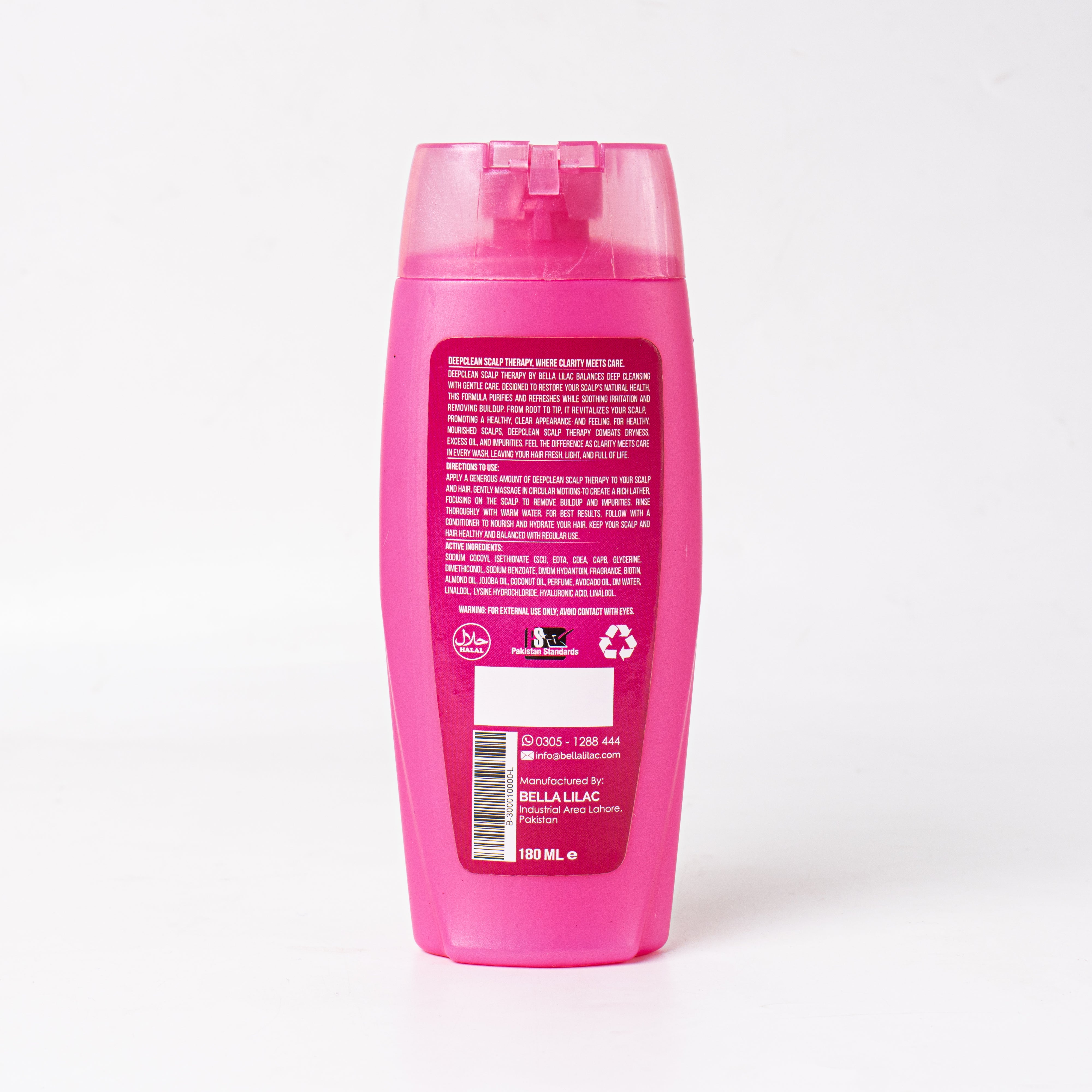 Dry scalp treatment with shampoo